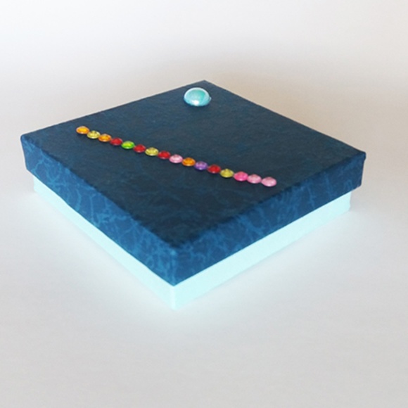 Massive Gold Leaf Necklace, Gold Plated Handmade🌸 - Picture 5 of 5